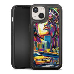 Snap Wallet Case schwarz