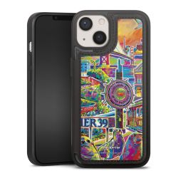 Snap Wallet Case schwarz