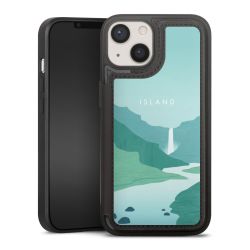 Snap Wallet Case schwarz