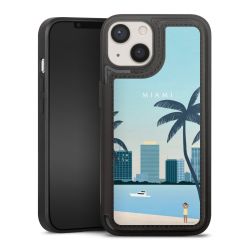 Snap Wallet Case schwarz