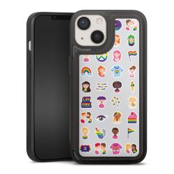 Snap Wallet Case schwarz