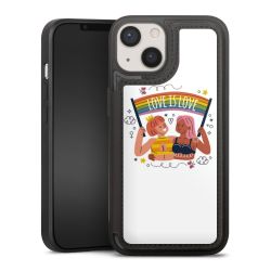 Snap Wallet Case schwarz