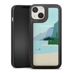 Snap Wallet Case schwarz