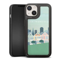 Snap Wallet Case schwarz