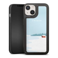 Snap Wallet Case schwarz