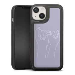 Snap Wallet Case schwarz