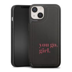 Snap Wallet Case schwarz