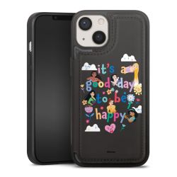 Snap Wallet Case schwarz