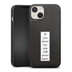 Snap Wallet Case schwarz