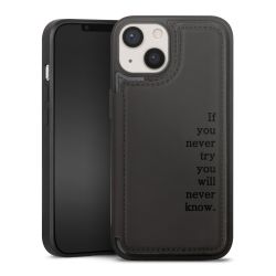 Snap Wallet Case schwarz