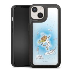 Snap Wallet Case schwarz