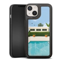 Snap Wallet Case schwarz