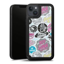 Snap Wallet Case schwarz