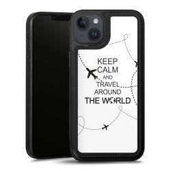 Snap Wallet Case schwarz