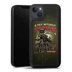 Snap Wallet Case schwarz