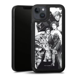 Snap Wallet Case schwarz