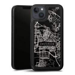 Snap Wallet Case schwarz