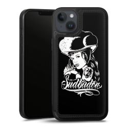 Snap Wallet Case schwarz