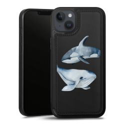 Snap Wallet Case schwarz