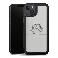 Snap Wallet Case schwarz