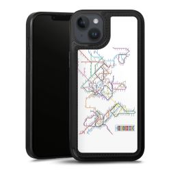 Snap Wallet Case schwarz