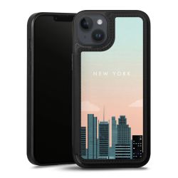 Snap Wallet Case schwarz