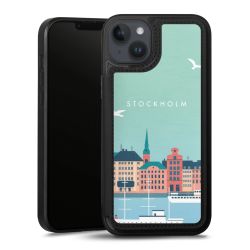 Snap Wallet Case schwarz