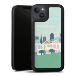 Snap Wallet Case schwarz