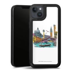 Snap Wallet Case schwarz