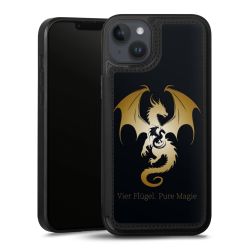 Snap Wallet Case schwarz