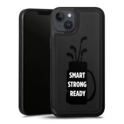 Snap Wallet Case schwarz