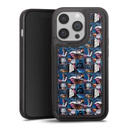 Snap Wallet Case schwarz