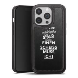 Snap Wallet Case schwarz