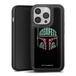 Snap Wallet Case schwarz