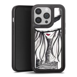 Snap Wallet Case schwarz