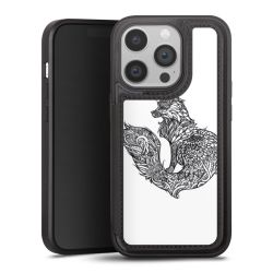 Snap Wallet Case schwarz