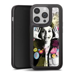 Snap Wallet Case schwarz