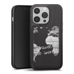 Snap Wallet Case schwarz