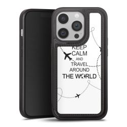 Snap Wallet Case schwarz