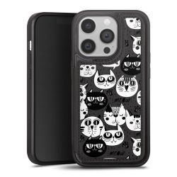 Snap Wallet Case schwarz