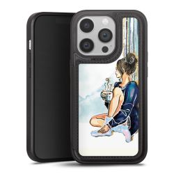 Snap Wallet Case schwarz