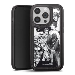 Snap Wallet Case schwarz