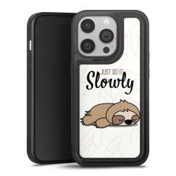 Snap Wallet Case schwarz