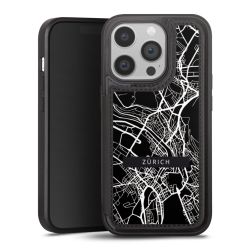 Snap Wallet Case schwarz