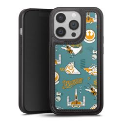 Snap Wallet Case schwarz