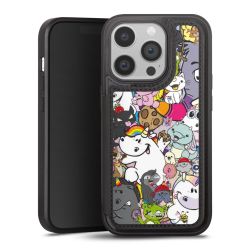 Snap Wallet Case schwarz