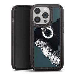 Snap Wallet Case schwarz