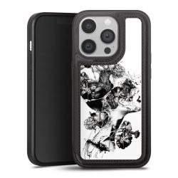 Snap Wallet Case schwarz