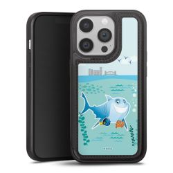 Snap Wallet Case schwarz