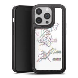 Snap Wallet Case schwarz